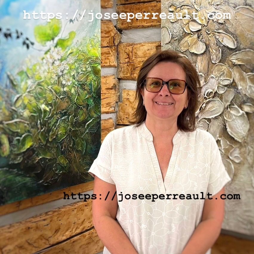 Exposition de peinture Art relief-Jardin- Lanaudière-art contemporain