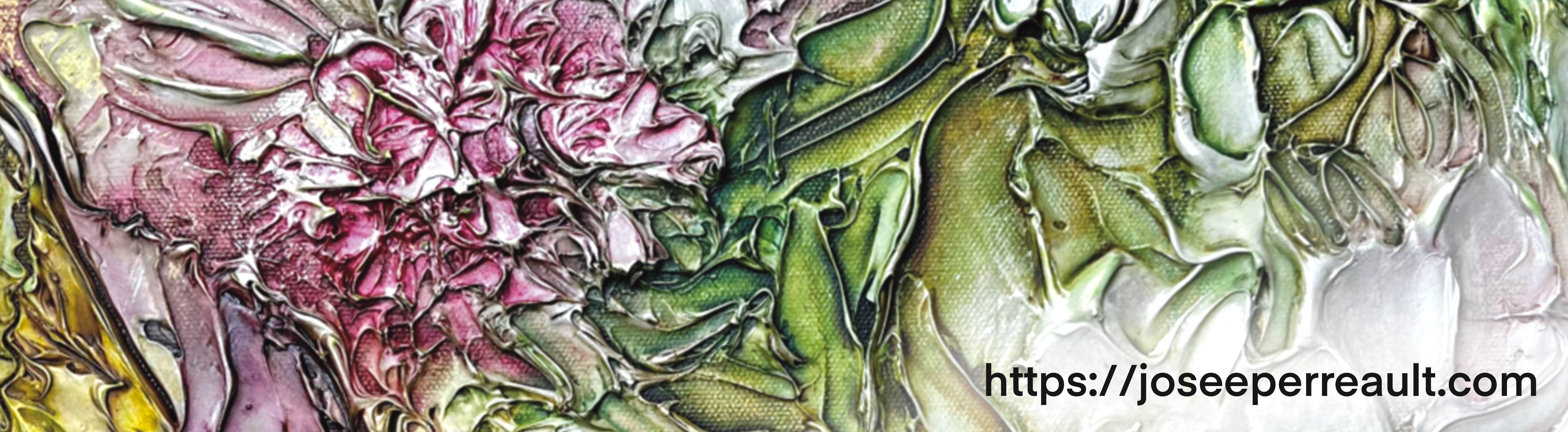 oeuvre de Josee perreault artiste contemporain Québec montreal canada texture floral